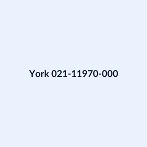 York 021-11970-000 Screw, Cap, Hex (1/4", 12PT) | OEM Chiller Part