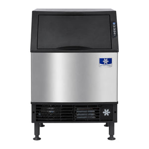 Manitowoc 26" NEO Air Cooled Undercounter Half Dice Cube Ice Machine with 90 lb. Bin - 115V, 137 lb. - UYP0140A