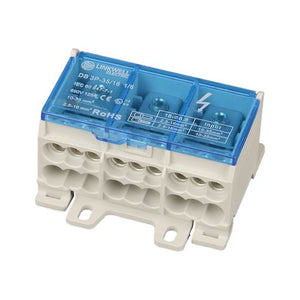 12P503-02 — WaterFurnace 30A 600V 3-Pole 6-Run/Tap TB