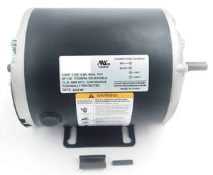 Carrier HC41DX115 Fan Motor (self Cooled) 115V, 1/3HP, 1725 Rpm — Replacement