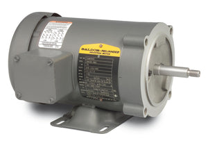 Baldor CJM3538 1/2 HP TEFC Motor, 56J Frame, 1800 RPM, 230/460V-3PH-60Hz
