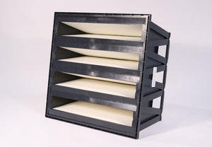 1001557 — Filter, Pleated, MINI, 24X24X12, MERV 15, PLFR, SGL