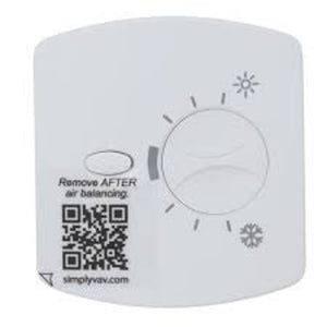 01EC-9268 — Simply VAV Wall Sensor, Set Point Dial & Override