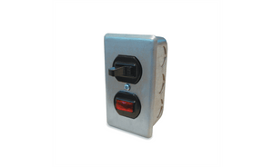 MS-16 — Manual Switch, Single Throw Wall Mount with Pilot Light, Up to 1/2HP, 120V