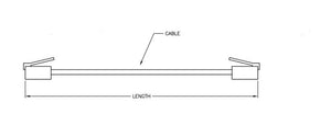 384270 — Plenum Rated Cable, 50 Ft, For Rbd/Rbdr