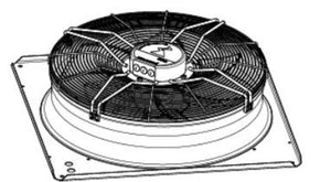 476340 — Condenser Fan, Ziehl-Abegg, Fn063, Art 182408, Previously 163399, 460V