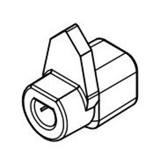 474049 — Coupler, with Stop Tab, Nylon