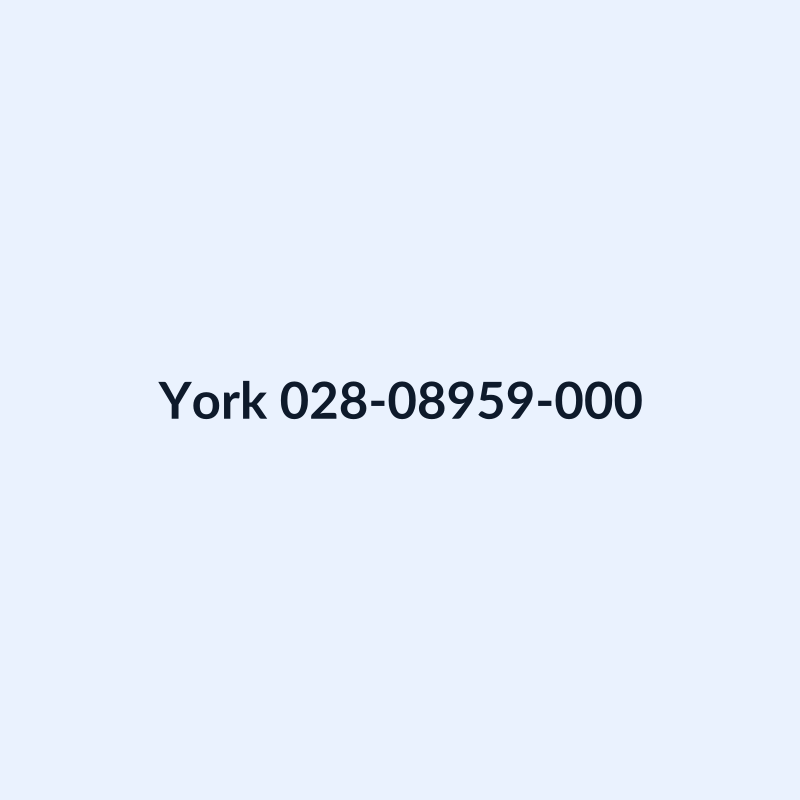 York 028-08959-000 Seal O Ring 1/4 ID x 1/16