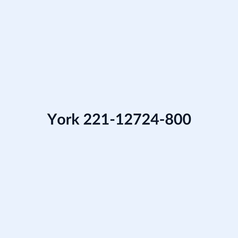 York 221-12724-800 006 Nut Hex HVY 7/16 -20