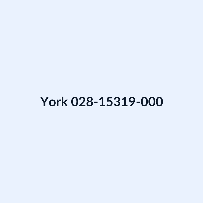 York 028-15319-000 O-Ring, (9.47 x 0.210)