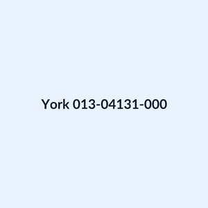 York 013-04131-000 VSD Coolant Validation Test | OEM Chiller Part