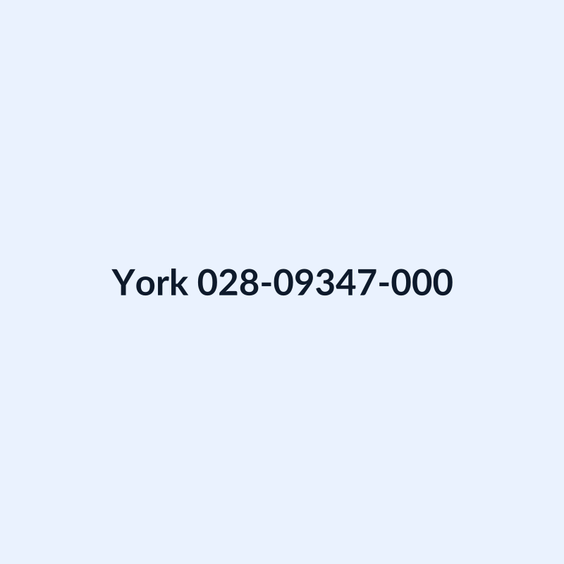 York 028-09347-000 O-Ring, 0.145" x 0.070"