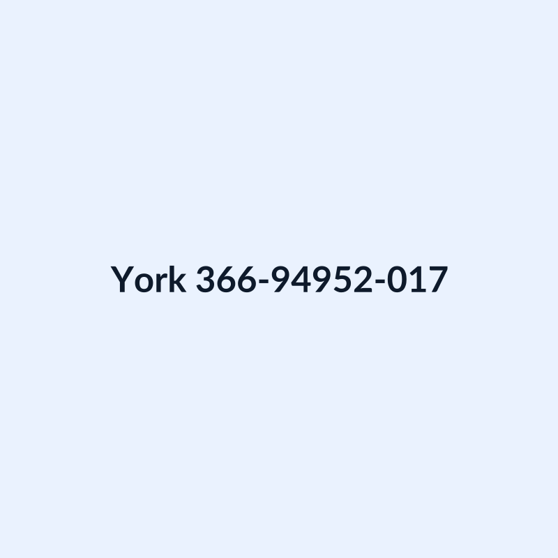 York 366-94952-017 YS-C PM Kit