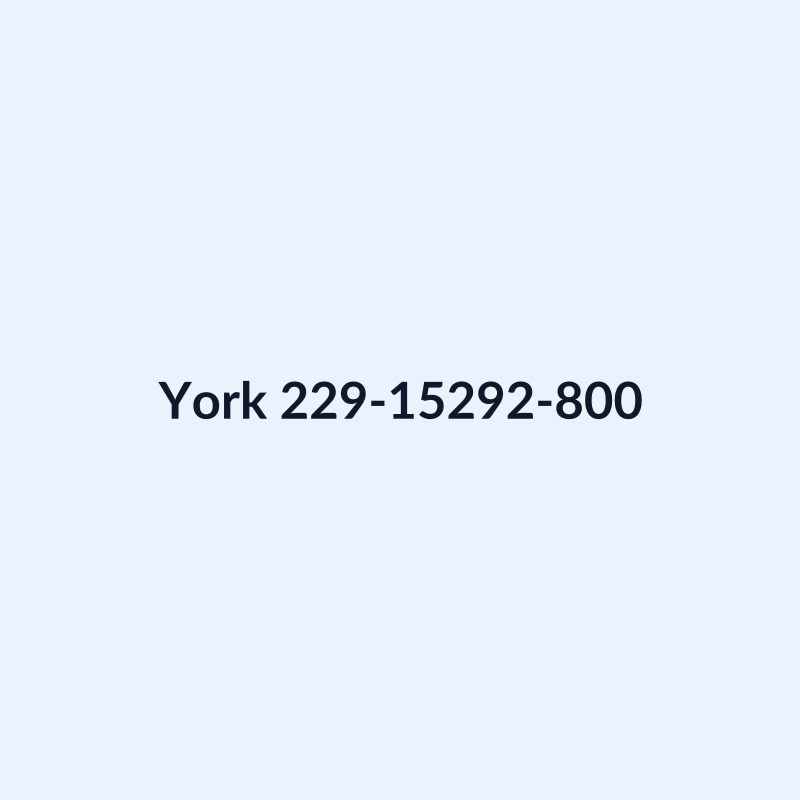 York 229-15292-800 036 Spring Helical