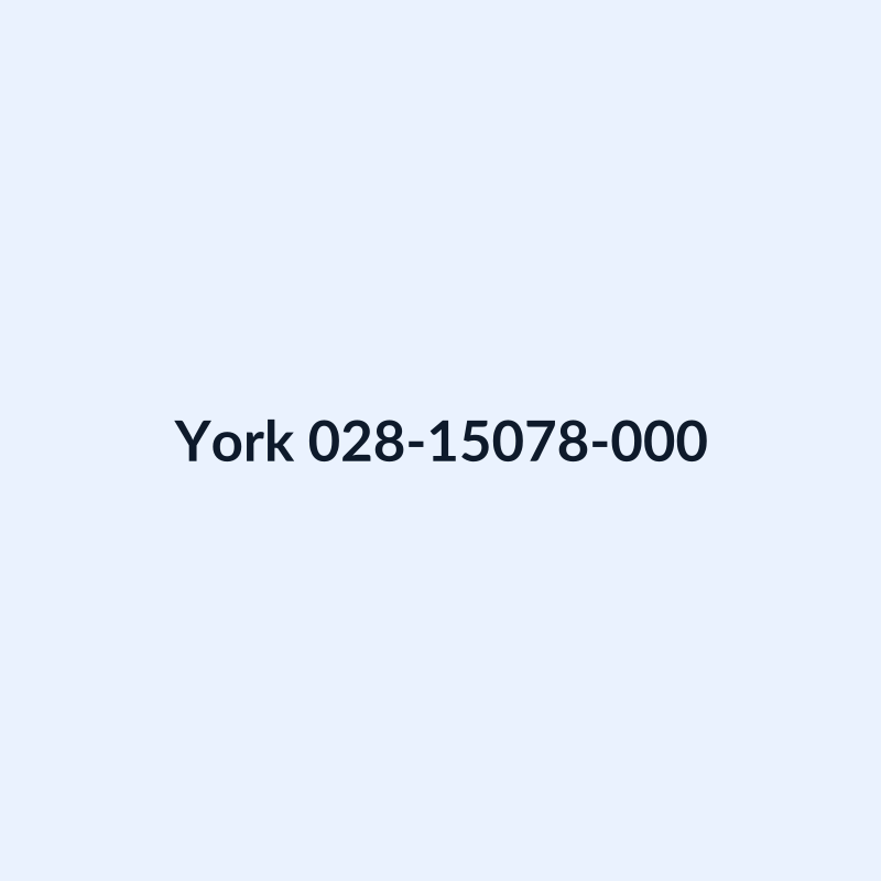 York 028-15078-000 O-Ring, (8.23 ID)