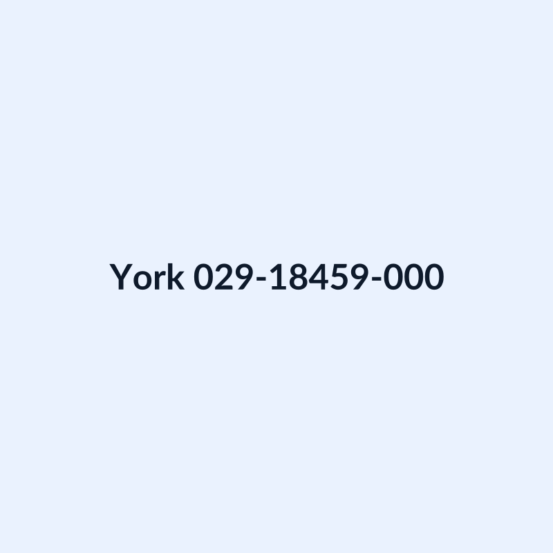 York 029-18459-000 Dowel Pin, (Tapped, 0.375 x)
