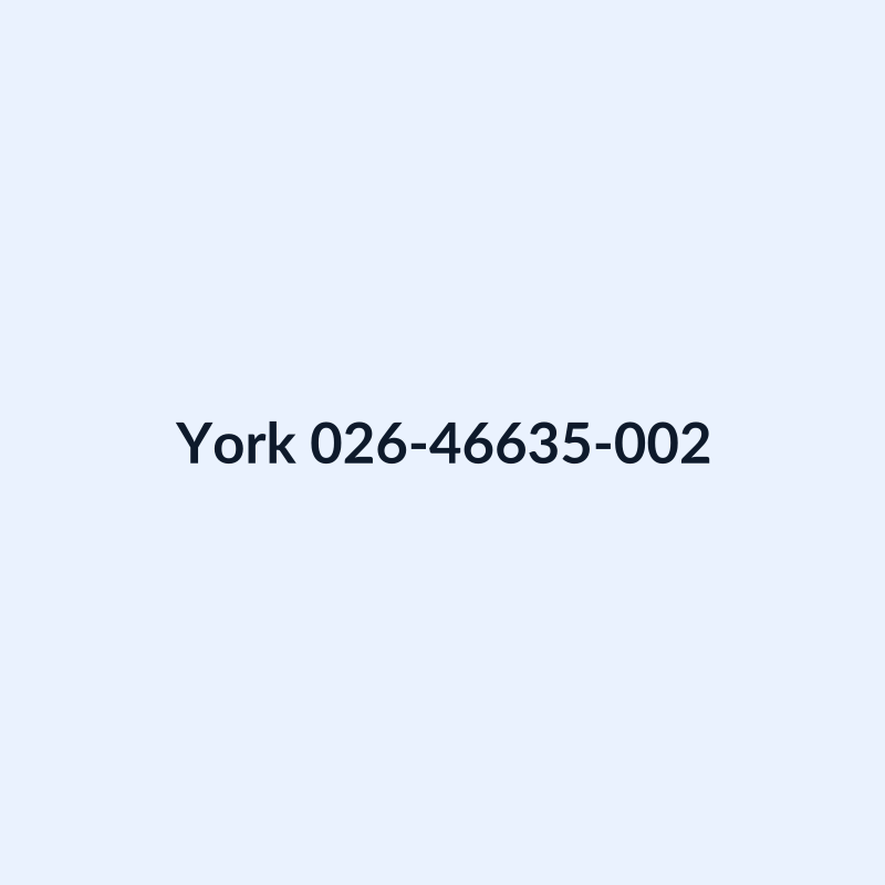 York 026-46635-002 Pump, Oil