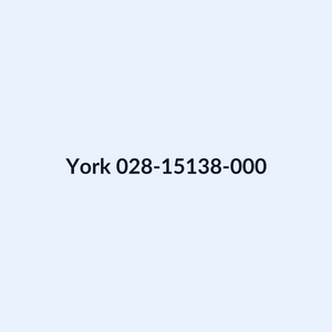 York 028-15138-000 Gasket, Channel 60 Durometer | OEM Chiller Part