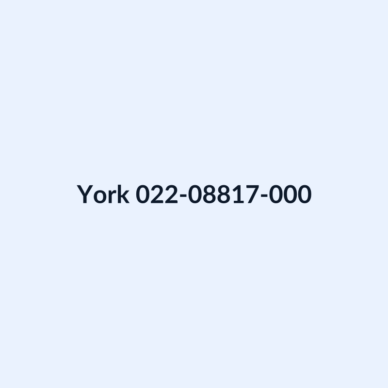 York 022-08817-000 Valve, Regulator (Temperature)