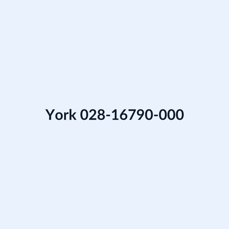 York 028-16790-000 Gasket, Waterbox Channel 100FT