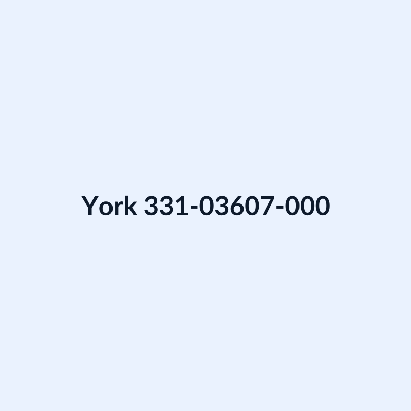 York 331-03607-000 Install (SC-EQ, OPTIVIEW) Kit