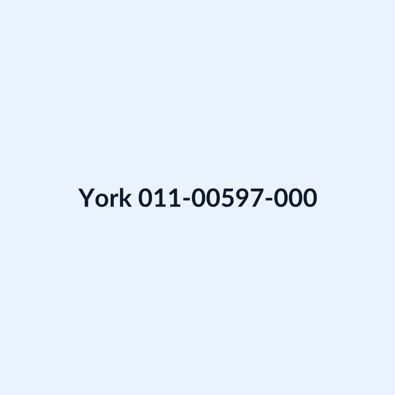 York 011-00597-000 Oil "O" 5 Gallon