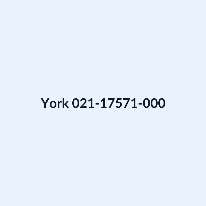 York 021-17571-000 Screw, Cap, Hex (1/2", 12 PT)