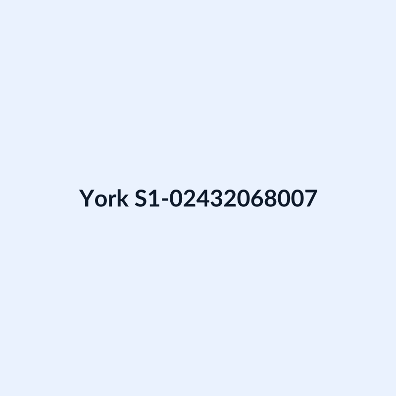 York S1-02432068007 Condenser Fan Motor