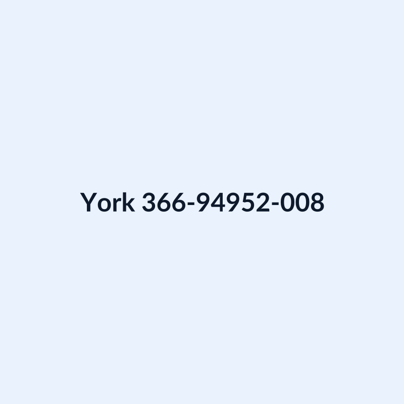 York 366-94952-008 #8 Oil Filter & PM Kit
