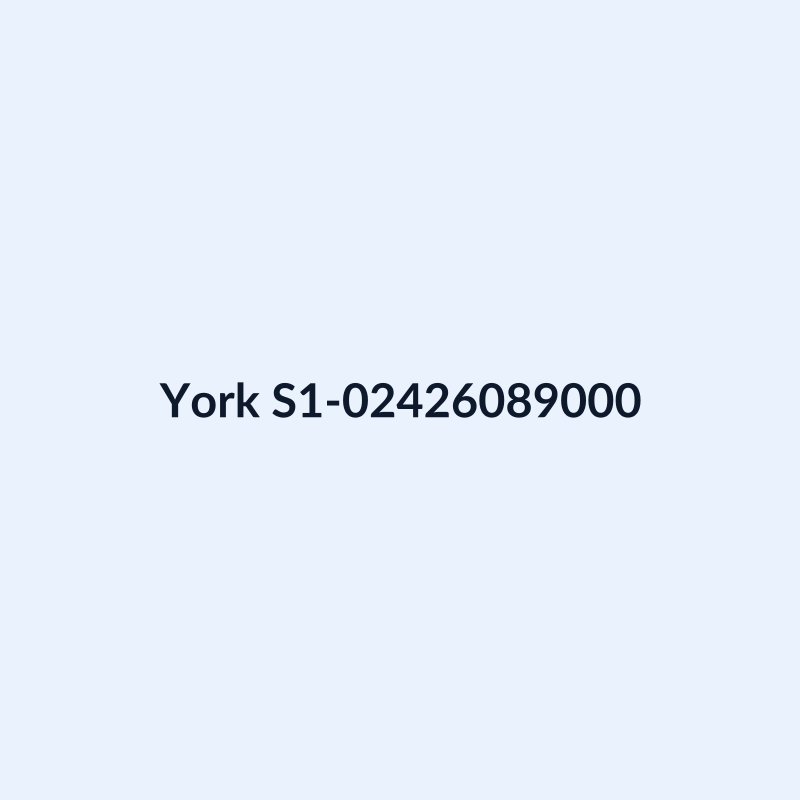 York S1-02426089000 Time Delay Relay