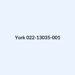 York 022-13035-001 Assembly, 5"SSV & Aligned Actuator | OEM Chiller Part