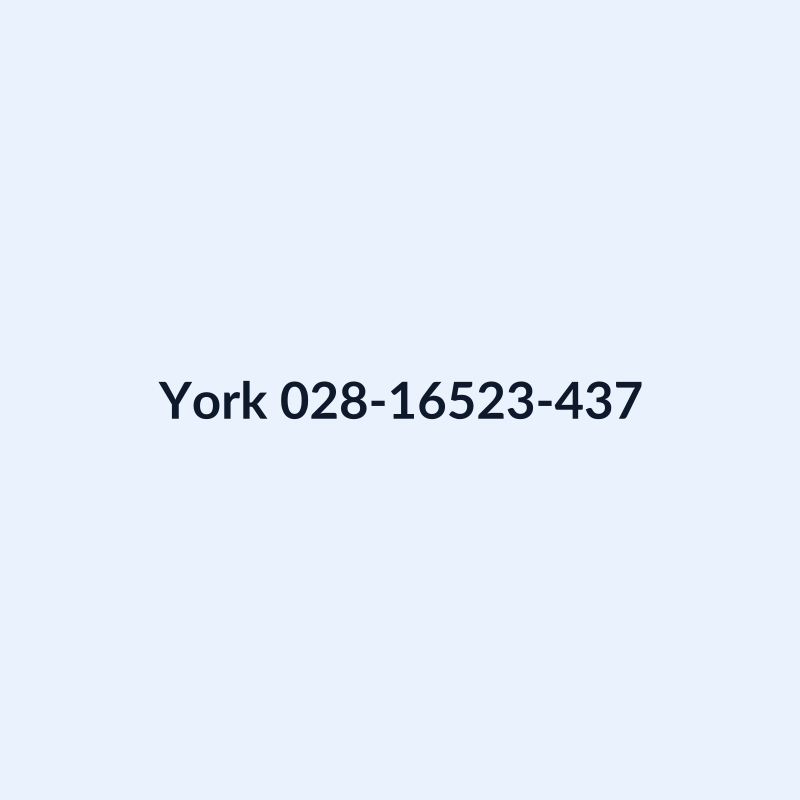 York 028-16523-437 Seal O-Ring Neoprene