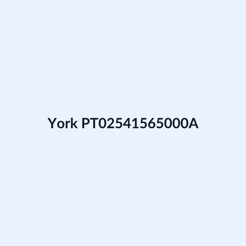York PT02541565000A Kit