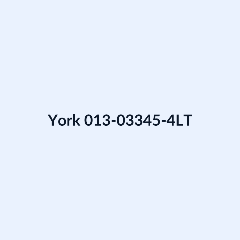 York 013-03345-4LT MUSTANG/LC555/VSD, 4 Liter
