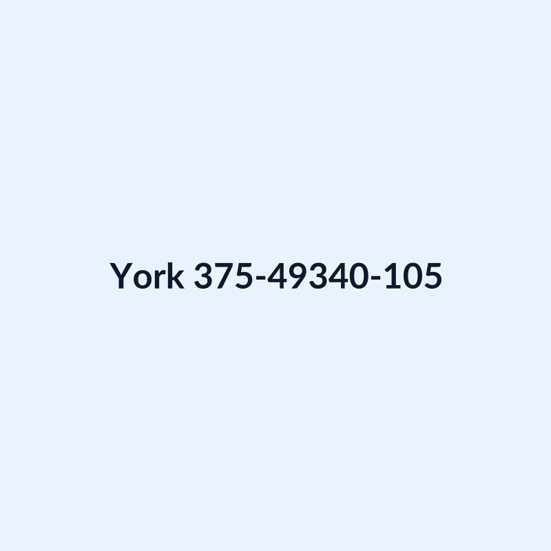 York 375-49340-105 Wiring, Actuator