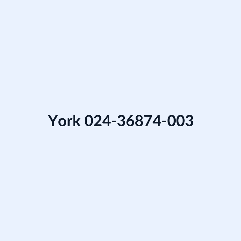 York 024-36874-003 Motor, Fan, 3 HP
