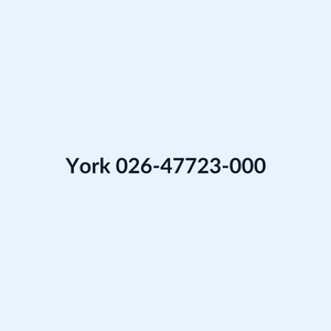 York 026-47723-000 Pump, Circulating, VSD | OEM Chiller Part