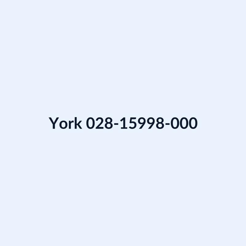 York 028-15998-000 O-Ring (1.4375X0 .250)