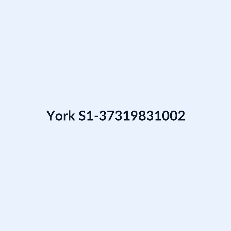 York S1-37319831002 Mount