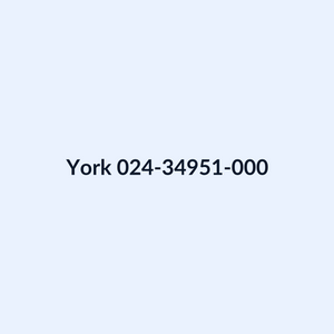 York 024-34951-000 Switch, DPST (Two Position) | OEM Chiller Part