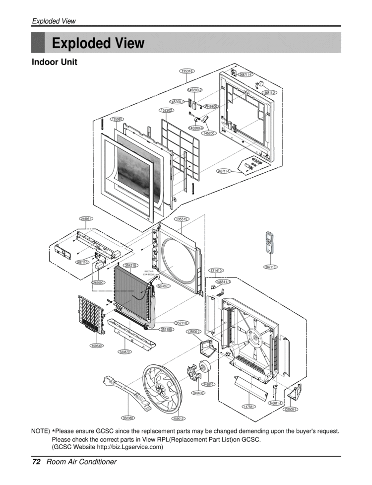 LG 3550A20511A - Cover