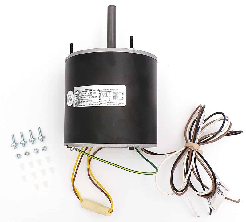 Trane D151060P01 Multi Purpose Motor 208-230V, 1/4-1/5-1/6 Hp, 1075 Rpm — Replacement