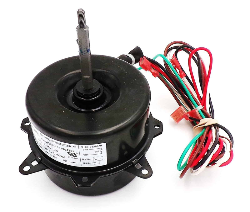 Amana 0131P00025S Condensor Motor 208/230V, 35W, 1350/1170 Rpm, 0.34 Amps — Replacement