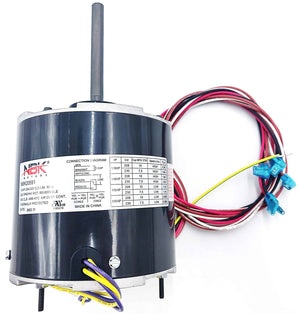 Carrier P257-E5464 Condenser Motor 208-230V, 825 Rpm, 1/3-1/6 Hp — Replacement