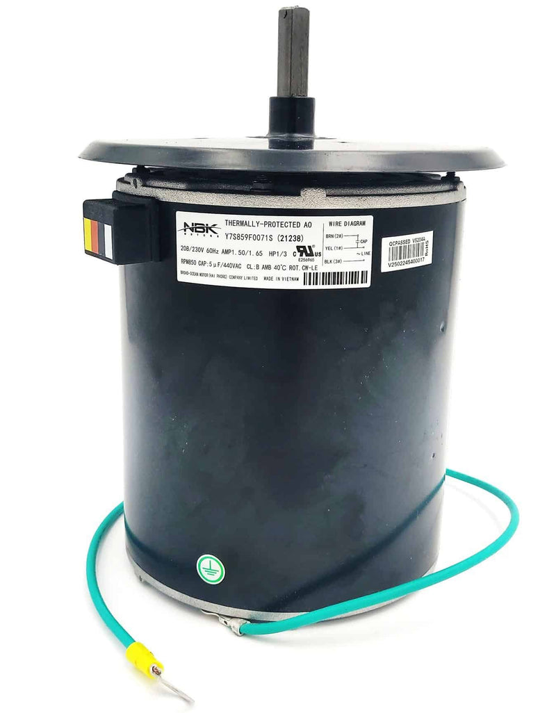 Carrier S1-6007531 Condenser Motor 1/3 Hp 208-230V, Cwle — Replacement