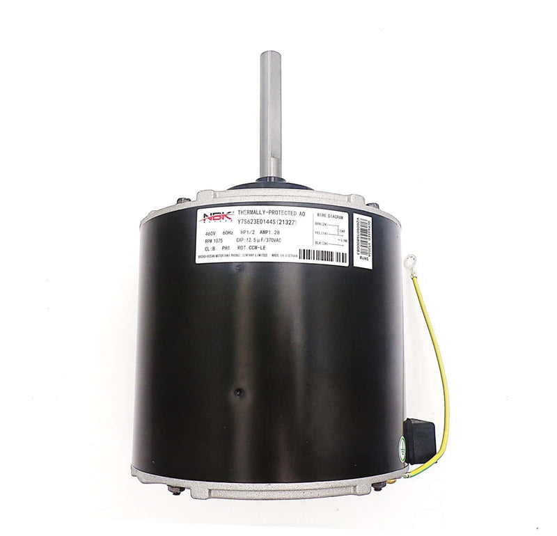 Lennox 27J07 Condensor Motor 460 1/2 Hp, 1075 Rpm — Replacement