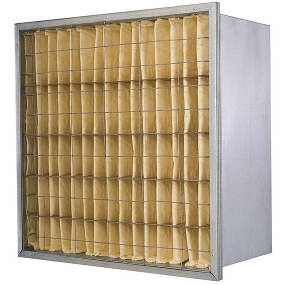 Daikin Applied 065810702 disposable cartridge air filter, 24x24x12 inches, single header, MERV 14