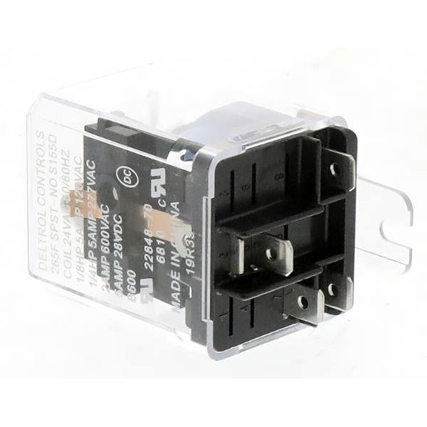 York S1-02424103000 Control Relay, 24V, 50/60 Hz, SPST