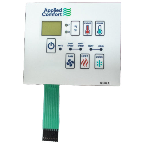 Daikin Applied 300054544 filter membrane touchpad control