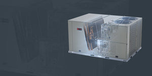 Trane YHC037E4RXA44ZY Rooftop Gas-pack 3 Ton 460V 3-phase